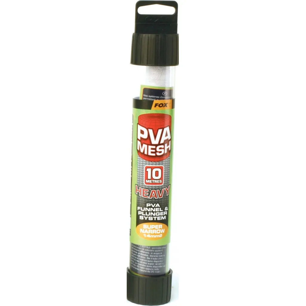 Fox PVA Super Narrow Funnel System Rig-Zubehör Heavy Mesh 10m