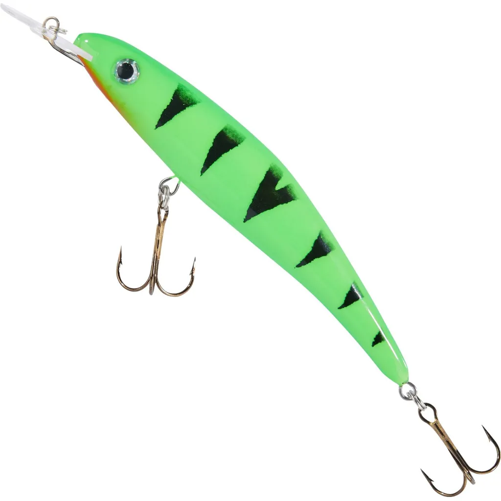 Balzer Matze Koch UV Booster Wobbler 9cm 9g Green Fire Tiger