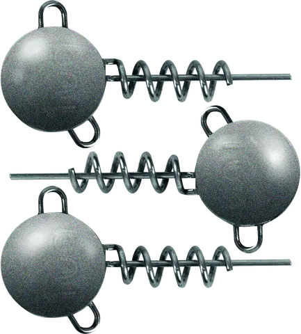 Fox Rage Corkscrew Round Jig Heads 15g 3pcs