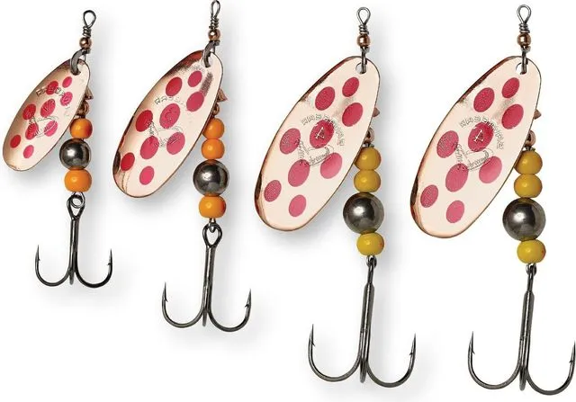 Savage Gear Caviar Spinner 9.5g Fluo Orange Silver