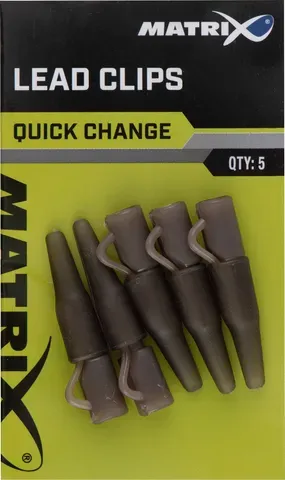 Matrix Lead Clip Quick Change Rig-Zubehör Trans Khaki