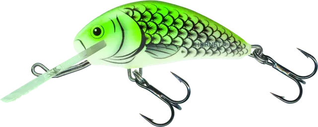Salmo Hornet Sinking 4cm Olive Hot Spot