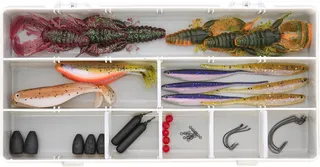 Westin Perch Box Köder-Set 45pcs Dropshot + Texas & Carolina