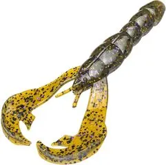 Strike King Rage Craw 10cm 7pc Green Pumpkin Purple & Gold