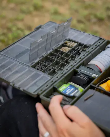 Fox Edges Tackle Box 6 Compartments Internal Plastic