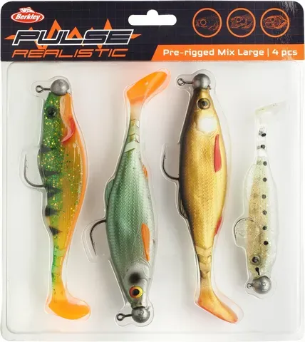 Berkley Pulse Realistic Mix 4pc