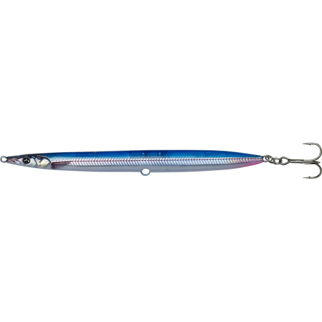 Savage Gear Sandeel Pencil Meerforellenköder 9cm 13g Blue Silver UV