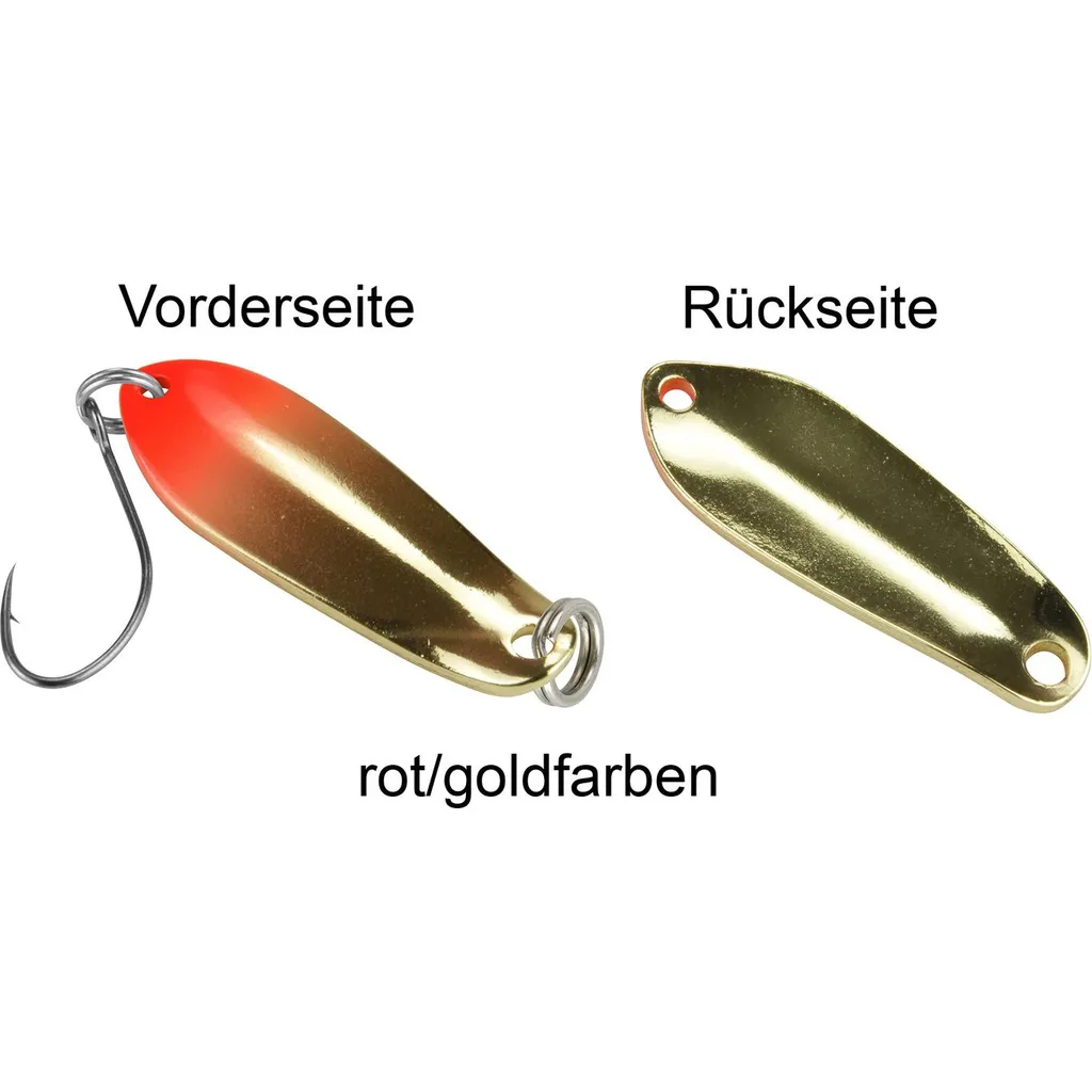 FTM Spoon Boogie Blinker 1.6g Rot Gold