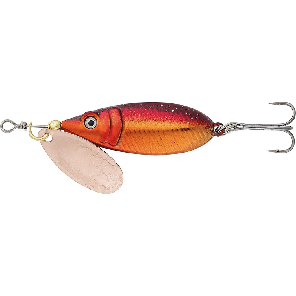 Kinetic Jackpot Spinner #8 9g Red/Copper