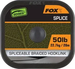 Fox Edges Naturals Splice Hooklength 22.7kg Braided