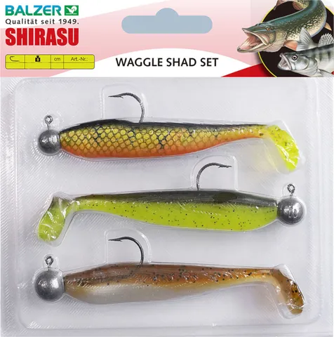 Balzer Waggle Shad Set 10cm 7.5g 10g 14g