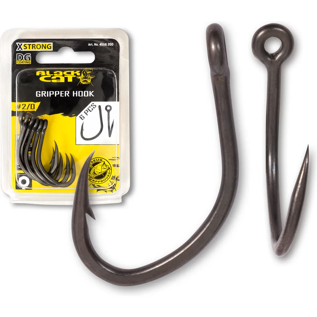 Black Cat Gripper Haken 2/0 DG