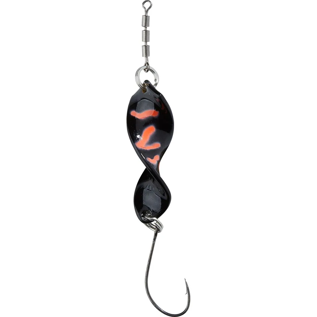 Balzer Shooter Spoon Blinker 3.4cm 3.5g Black Albino