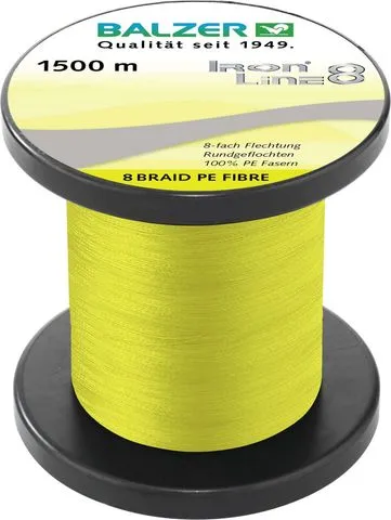 Balzer Iron Line 8 Geflochtene Schnur 1500m