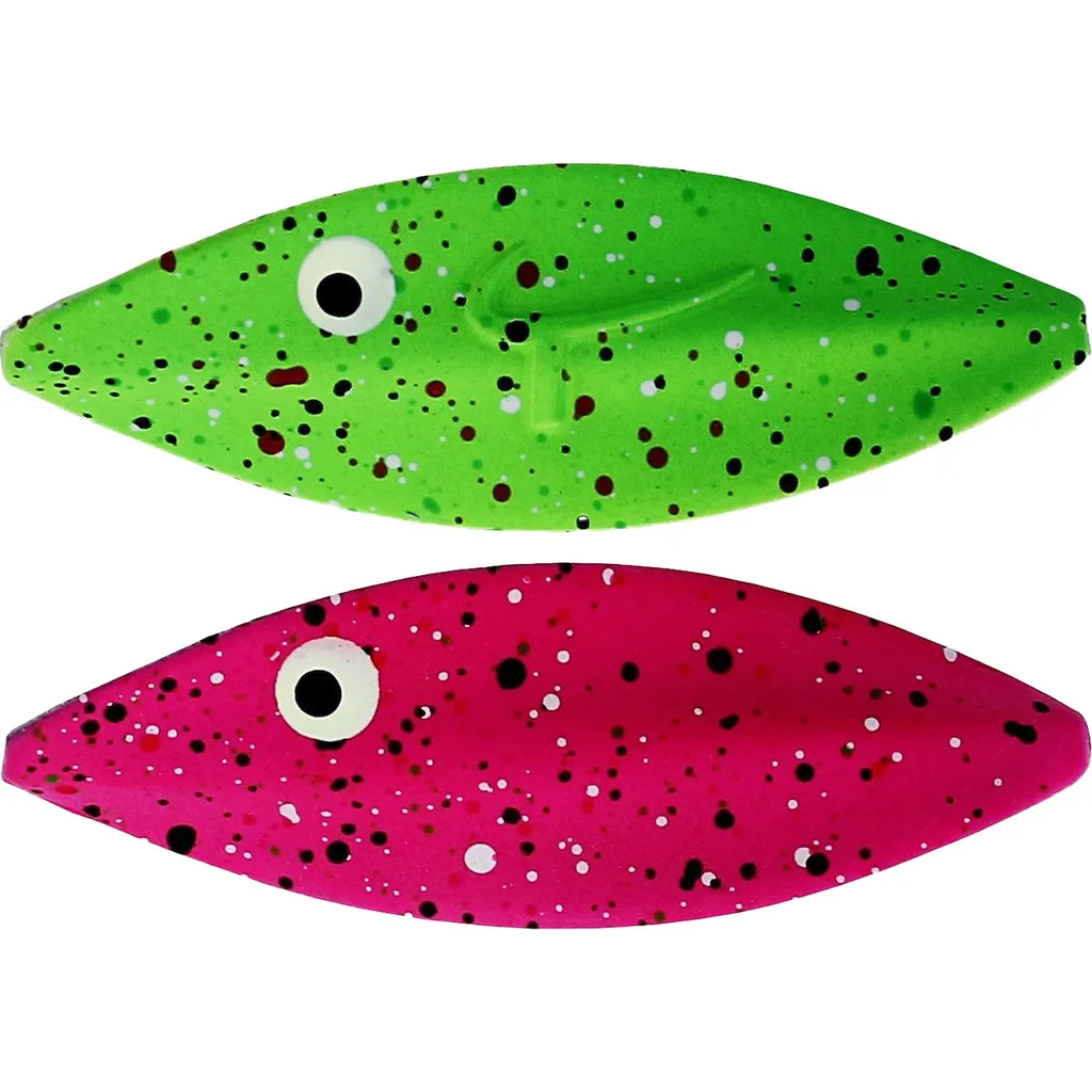 Westin Twister Blinker 4,2cm 4g Pink Grün Splat