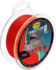 WFT TF8 Geflochtene Schnur 0.1mm 7kg 150m Red