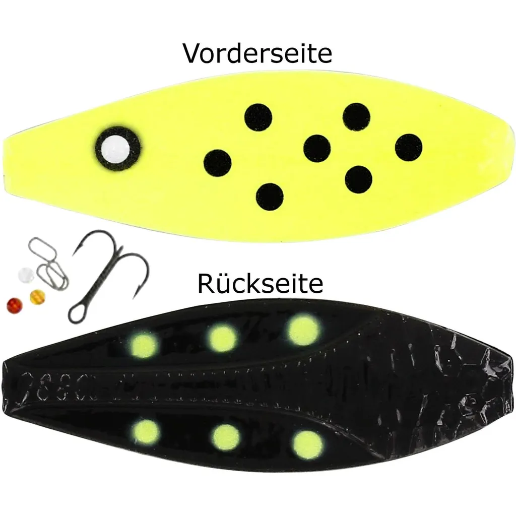 Westin D360 Inline Forellenblinker 3g 3,5cm Glow Moonshine