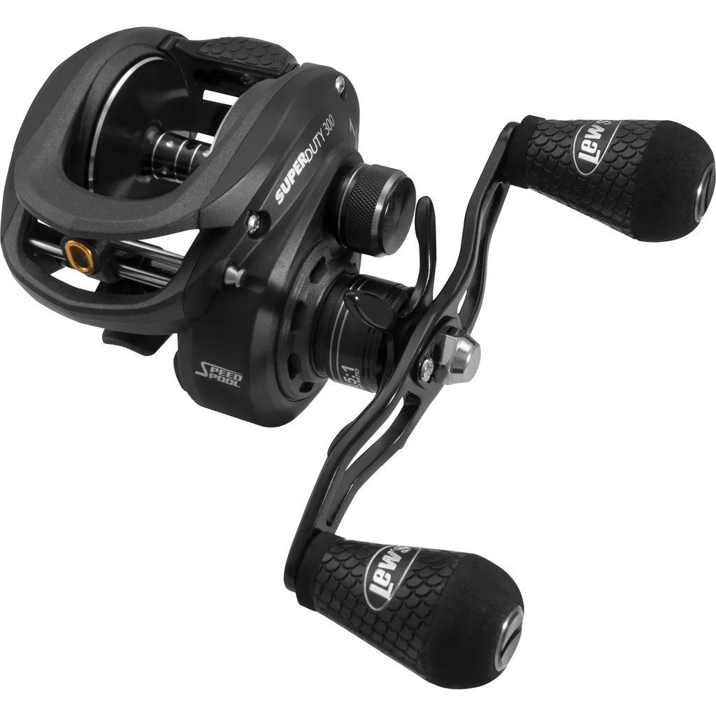 Lew's SuperDuty 300 Baitcast-Rolle SD3SHL Linkshand