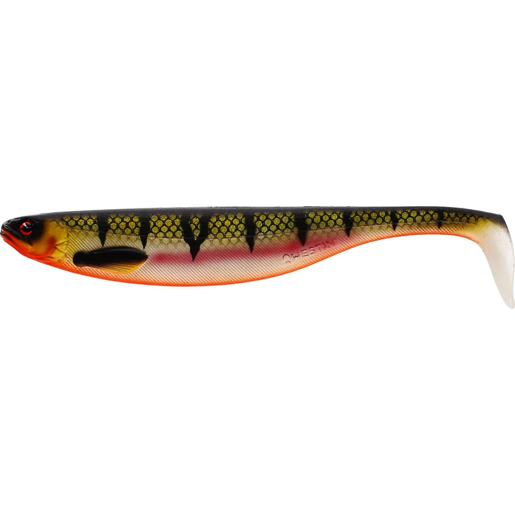 Westin ShadTeez Slim V2 Gummifische 27cm 99g Bling Perch