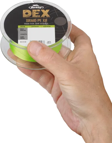 Berkley DEX x8 0.12mm 300m 9.0kg Chartreuse