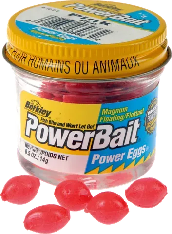 Berkley PowerBait Power Eggs Floating Magnum 0.5g 14cm 69pc Chartreuse