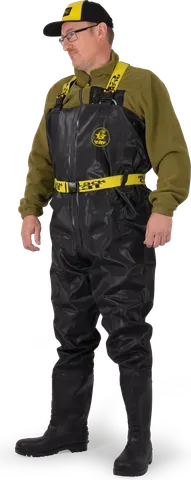 Black Cat Booted Waders UK 9/EU 43