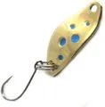 Troutwerk Spoon 1.5g 2.3cm Gold/Blue Dots