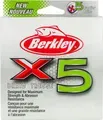 Berkley x5 Braid 12.1kg 150m Flame Green