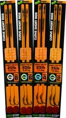 Fox Edges Curve Short Rig Size 7 15.9kg Camotex Semi Stiff