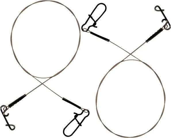 Seika Pro Steel Leader 50cm 18kg 2pcs