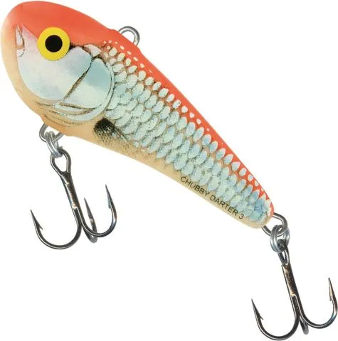 Salmo Chubby Darter 4cm 6g Sinking Silver Red Orange