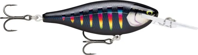 Rapala Shad Rap Elite Crankbaits 5.5cm 7g 2.4–2.7m Gilded Night Aurora (GDNIA)