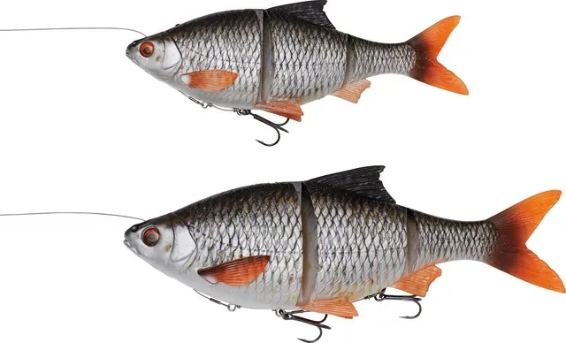 Savage Gear 4D Line Thru Roach Weiche Köder 32cm, 445g, 1.5–3m, Moderate Sink