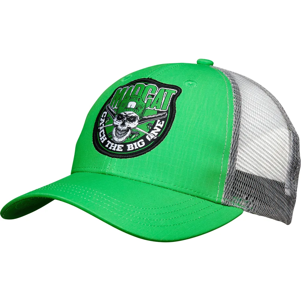 MADCAT Skull Baseball Cap One Size Black/Green