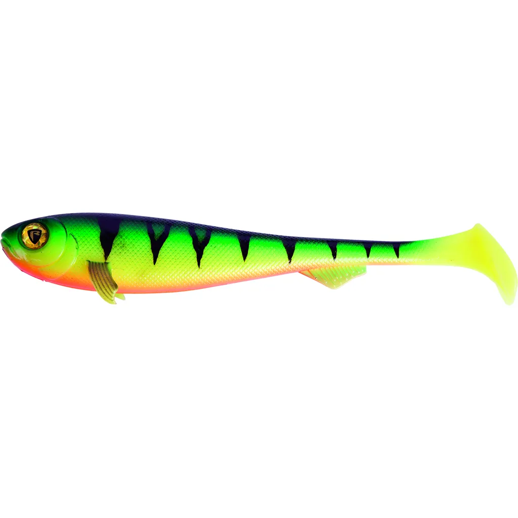 Fox Rage Super Slick Shad Gummifische 28cm UV Firetiger 1pc
