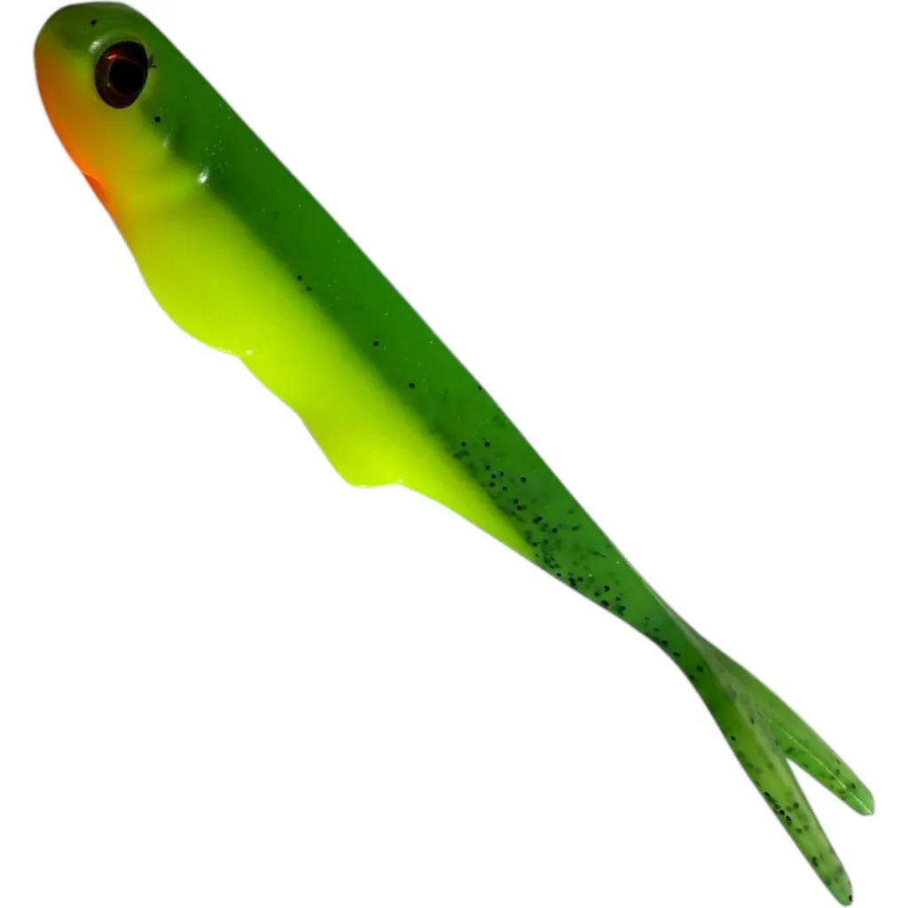 KSM River Fighters FatKamp Gummifisch 20cm Chartreuse Lime