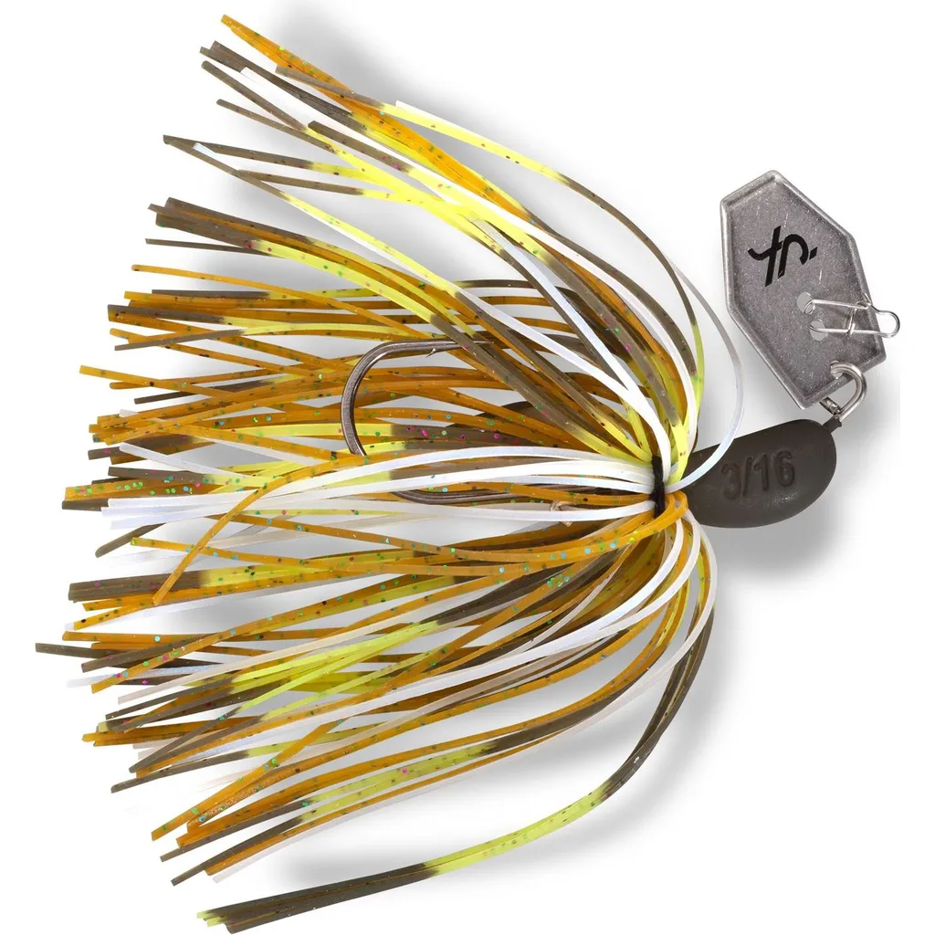 4Street Chatter Mini Chatterbaits & bladed Jigs 7g Green Pumpkin