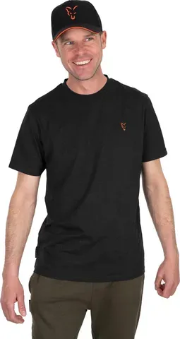 Fox Collection T Black/Orange T-shirt L
