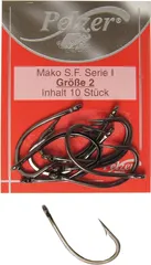 Pelzer Mako S.F. Serie 1 Haken 8 10pcs