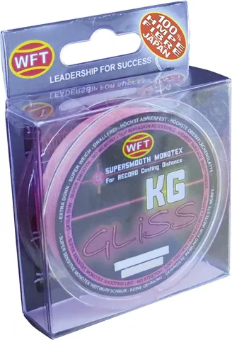 WFT Gliss KG Monotex Geflochtene Schnur 150m 0.25mm 19kg Pink