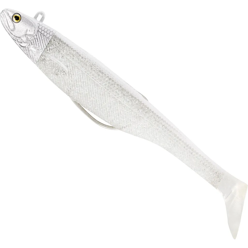 Westin Magic Minnow Jig Gummifische 17cm 75g Snow White