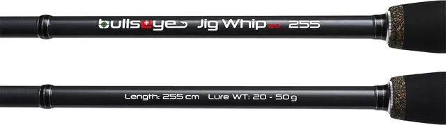 Bullseye Jig Whip 2.0 Spinnrute 255 20–50g