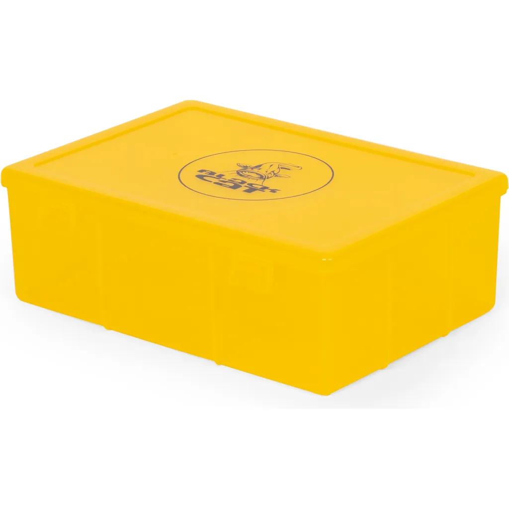 Black Cat Bits Box Angelkoffer 22x15.5x7.5cm 350g Schwarz/Gelb