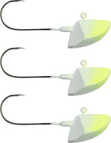 Spro Erie Jighead Gripper Jig 22 24g #5/0 Yellow/White