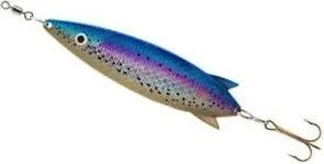 Abu Garcia Toby Salmo Spoon 11cm 1–3m 30g Silver/Blue Glitter