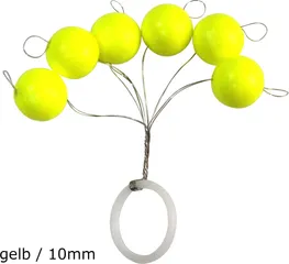 FTM Trout Piloten rund 10mm Yellow