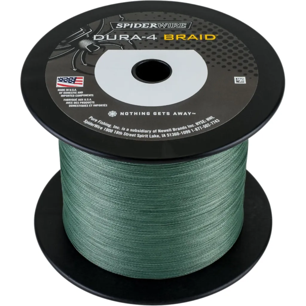Spiderwire Dura 4 Geflochtene Angelschnur 0.30mm 29kg MOSS GREEN