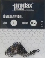Predax Tönnchenwirbel 34kg L Black