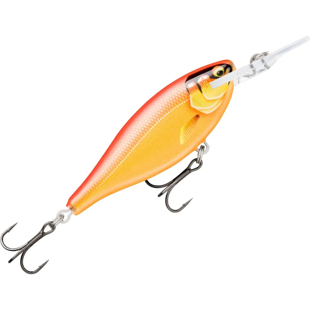 Rapala Shad Rap Elite Crankbait 5.5cm 7g Gilded Gold Orange