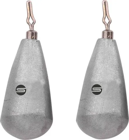 Spro Freestyle Dropshot Pear Lead Sinkers 5g 2pcs Clip